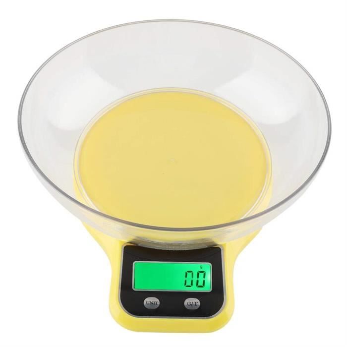 Balance de Cuisine Numérique de Précision 1g, 5kg, en Forme de Cœur, Balance Alimentaire Rechargeable, Cuisson- Rose | Leroy Merlin