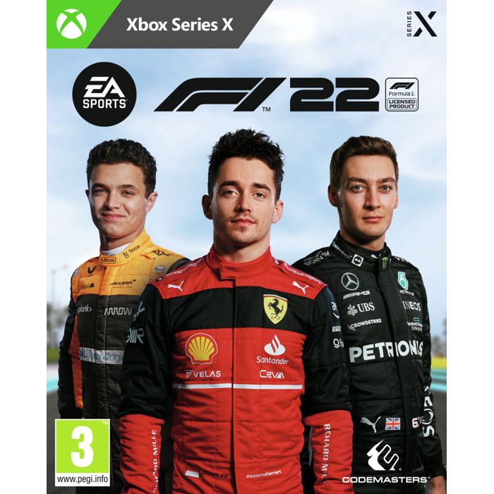 Jeu de course CodeMasters F1 2022 Standard Xbox Series X Multilingue