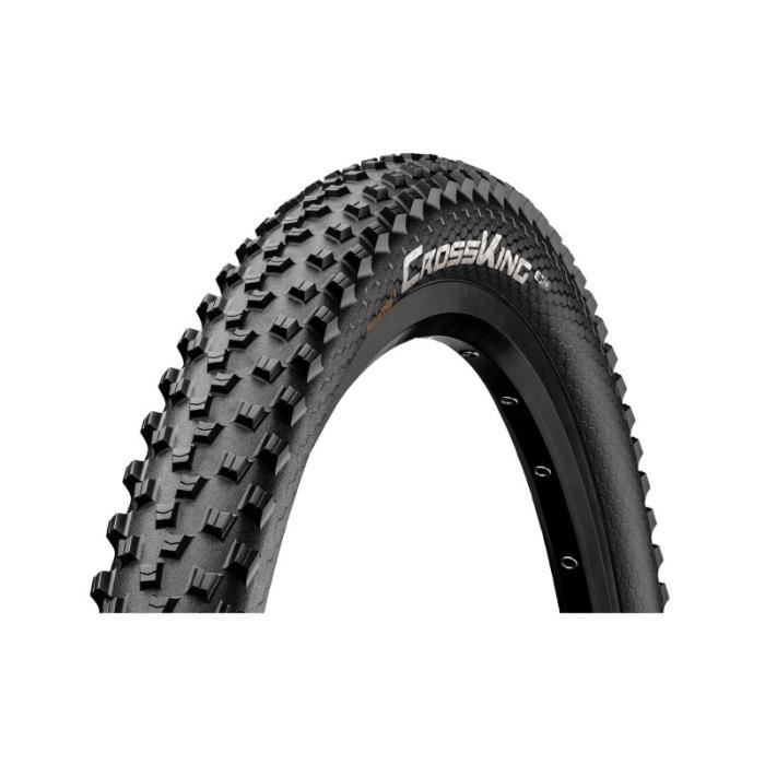 Pneu VTT rigide - Continental - Cross King - 24 x 2 00 - Noir