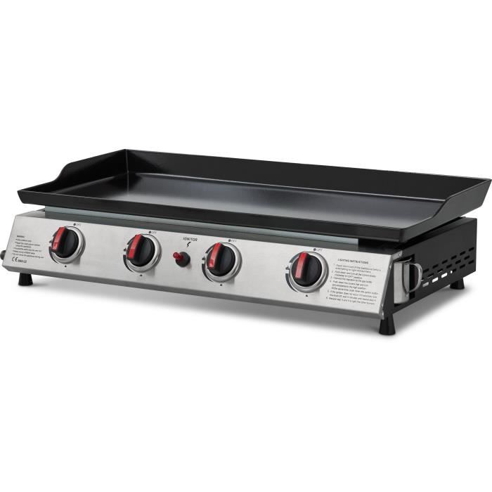 PLANCHA GAZ COOKINGBOX CALI 4 FEUX - vue 2