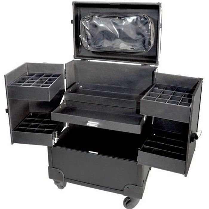 Valise Trolley Manucure Professionnelle Noire Achat Vente