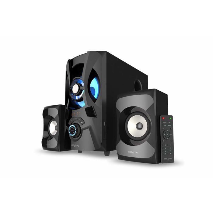 Enceintes Creative SBS E2900 – 2.1 Canaux, 60W, Bluetooth 5.0 - vue 5