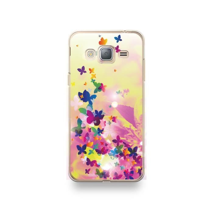 coque fleur samsung j3 2016