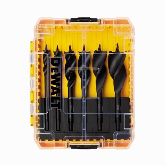 Coffret de 6 mèches à bois DEWALT 3 pointes eXtreme Ø 13 à 32 mm DT90238 QZ - vue 2