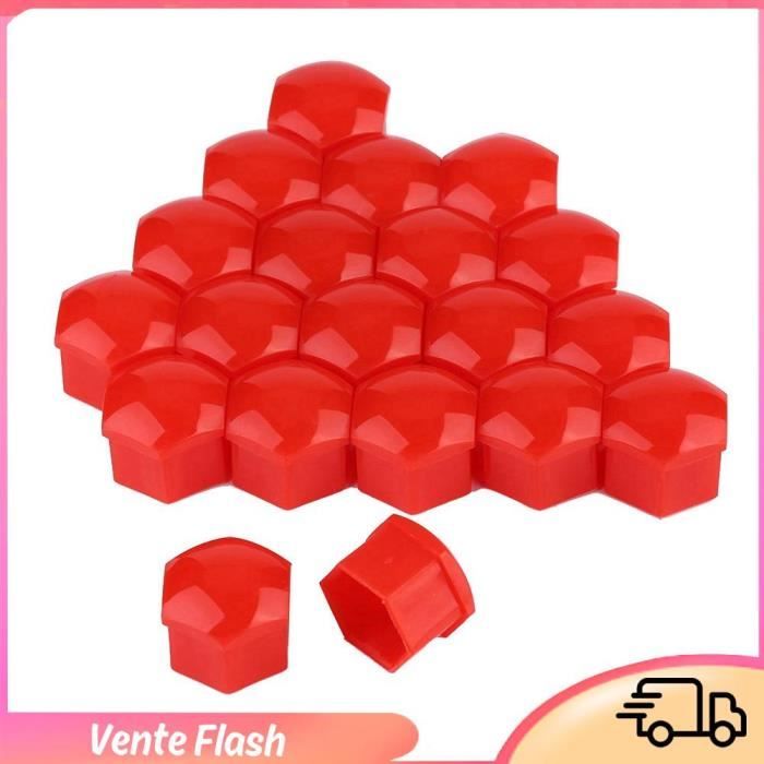 Cache Vis Roue 17mm Duokon - Lot 20 Pièces Anti-poussière Et Anti-vol Pour Jantes