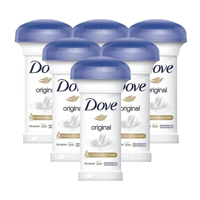 Dove Mushroom Original Cream Stick Deodorant Antiperspirant Alcohol