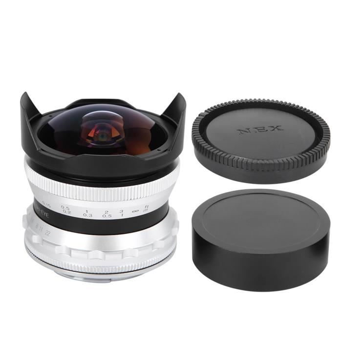 Objectif Fisheye fish eye lens 37mm objectif supplémentaire Super Fisheye 37 mm 0 25X, kit d'objectif pour appareil photo pour téléphone portable, objectif Lentes para móviles