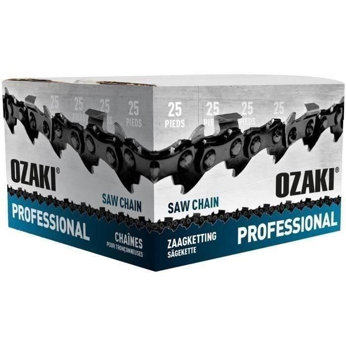 Rouleau de chaîne de tronçonneuse OZAKI carrée: 3/8