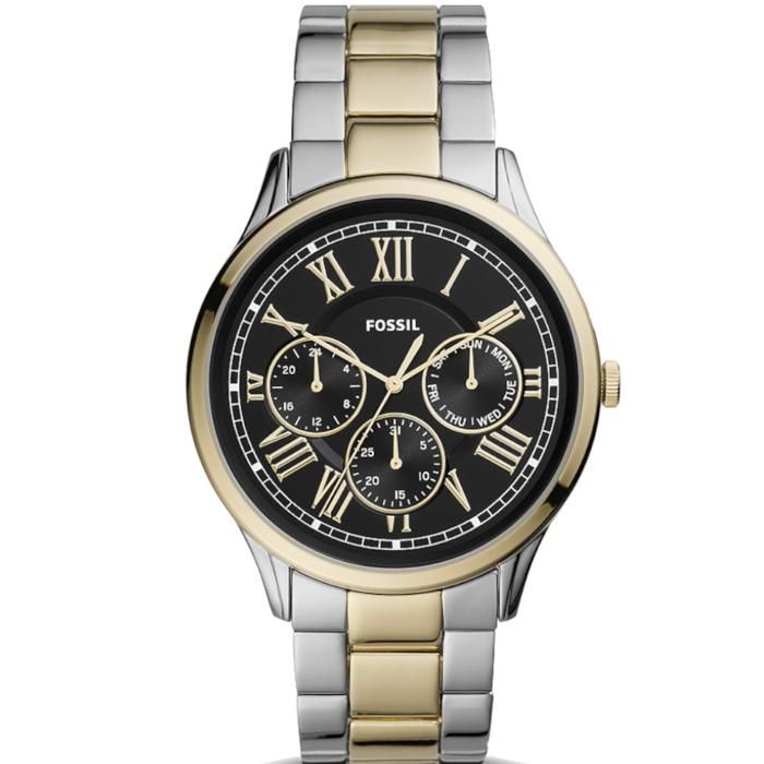 Fossil Montre Hommes Quartz Multi Cadrans Bracelet Acier