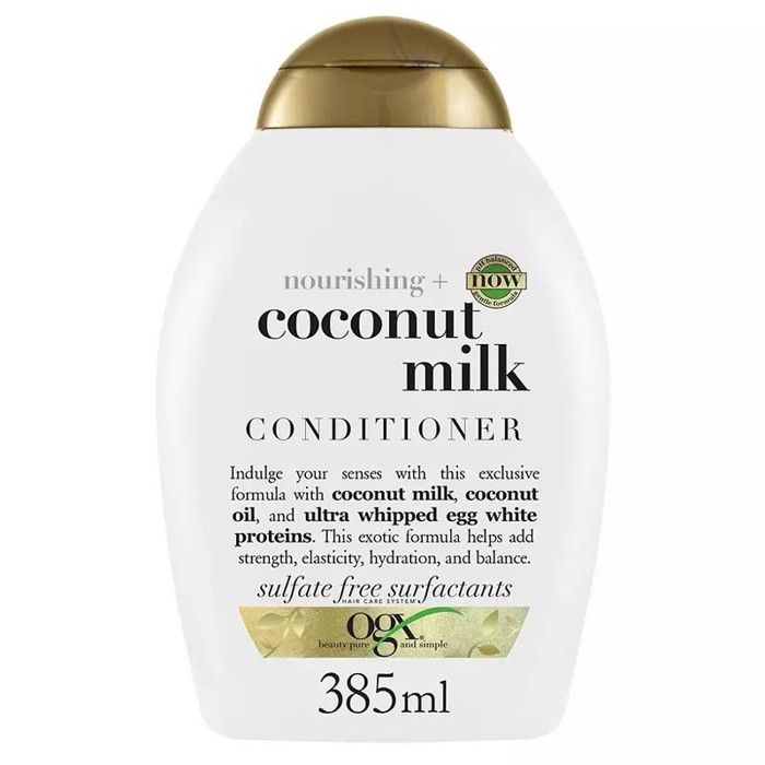 Meilleurs prix pour Après-shampooing OGX Coconut Milk 385 ml — Lait de noix de coco nutrition & brillance