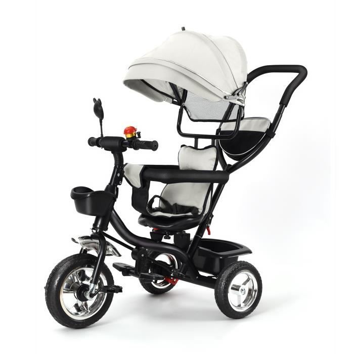 FableKids® Tricycle 7in1 Tricycle enfant guidon vélo bébé