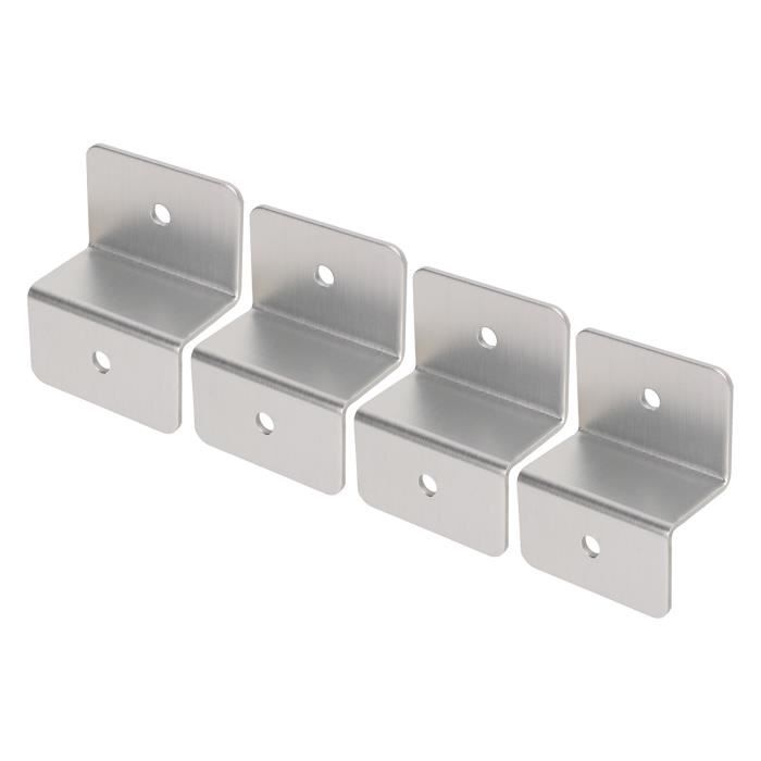 Lot De 4 Supports Pour Panneau Solaire CEIEVER - Support Pour Panneau Solaire Réglable - Support Photovoltaïque De