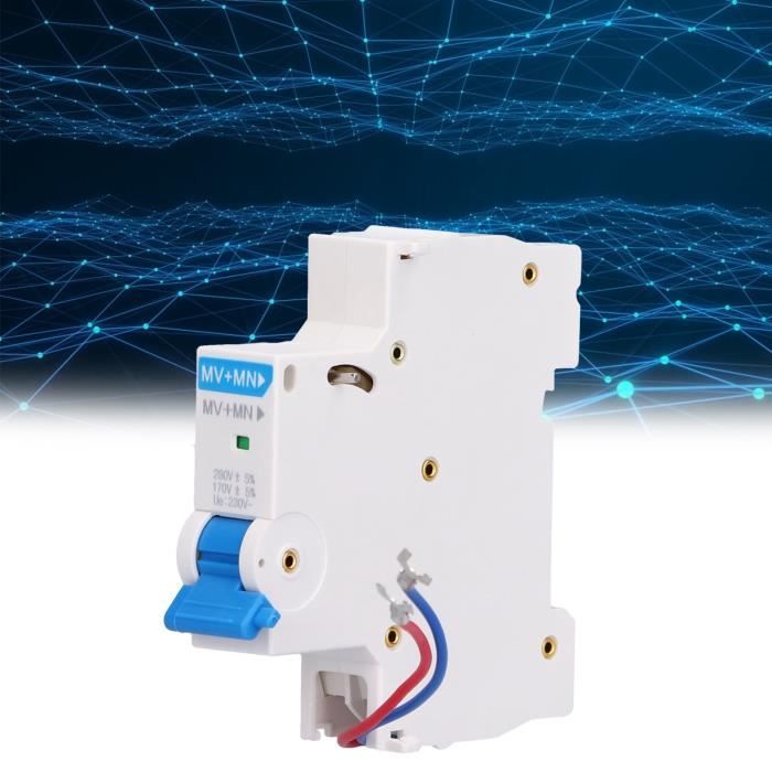 Stabilisateur De Tension Relais 230V 2P 63A - Protection Surtension/sous-tension - Pour Appareils Sensibles