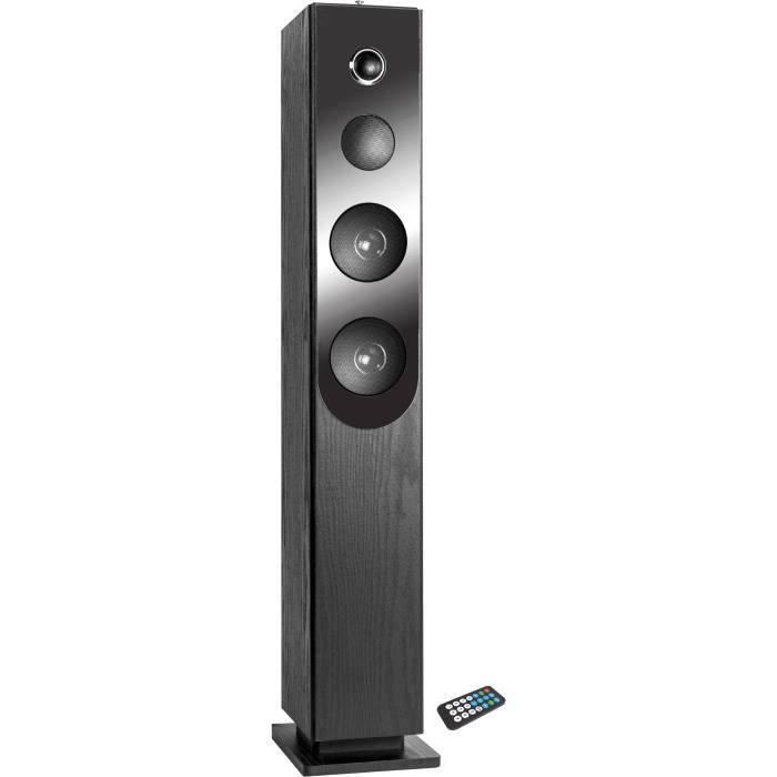 SHOT CASE - INOVALLEY HP33-CD Tour de son Bluetooth - Lecteur CD - Noir
