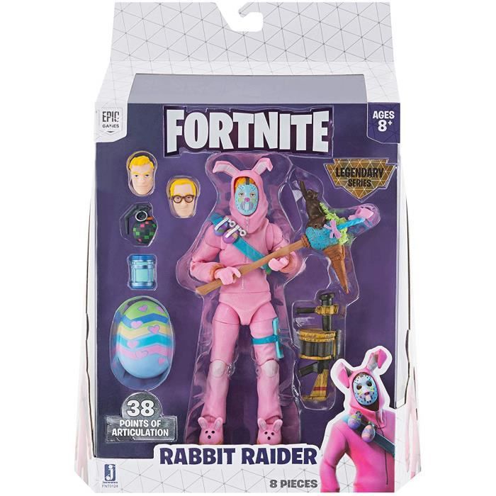 Figurine Fortnite Legendary Series - Rabbit Raider + 7 Accessoires -  Cdiscount Jeux vidéo