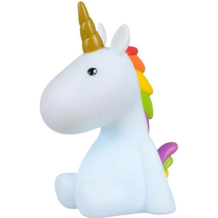 Veilleuse LED Enfant Licorne - La Chaise Longue - XX Small 36-2E-011W - Blanc - Mode normal ou minuterie