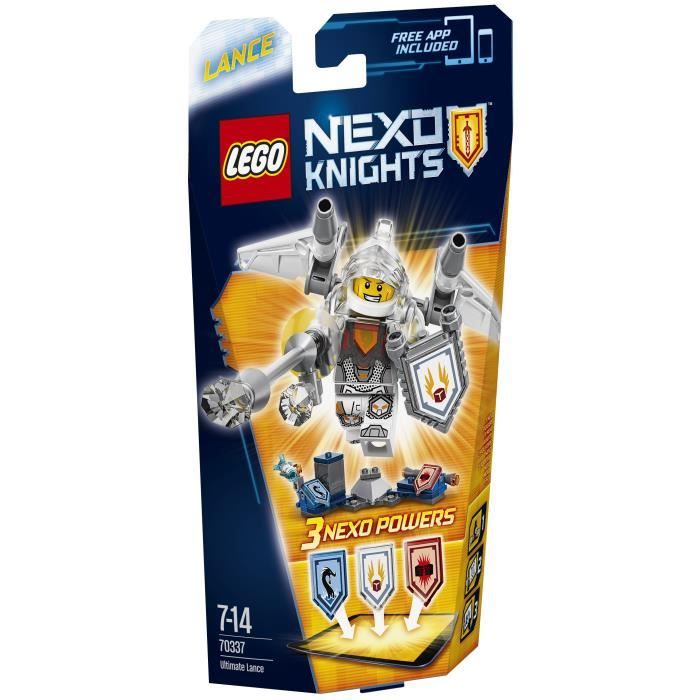 LEGO® Nexo Knights 70337 Lance LULTIME Chevalier Reconditionné - Lego reconditionné disponible sur Cdiscount Seconde Vie