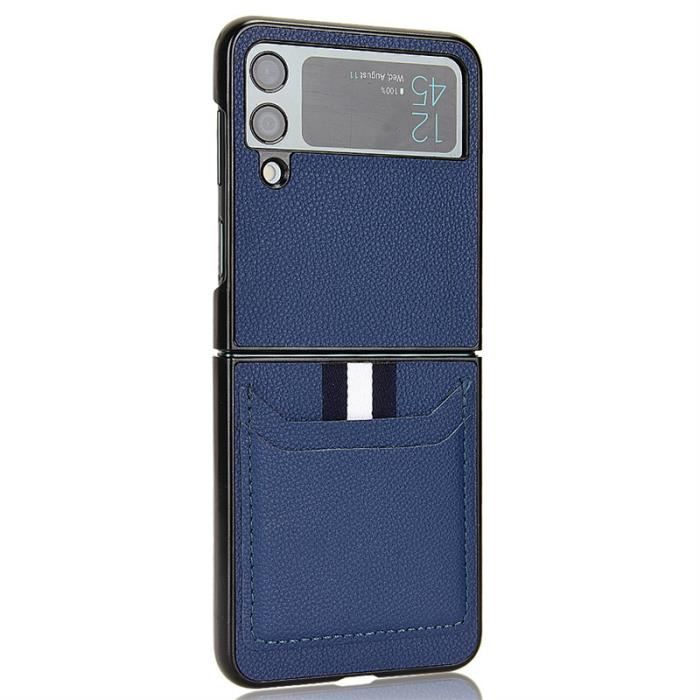 tui de t l phone avec pochette pour cartes pour Samsung Z Flip 4