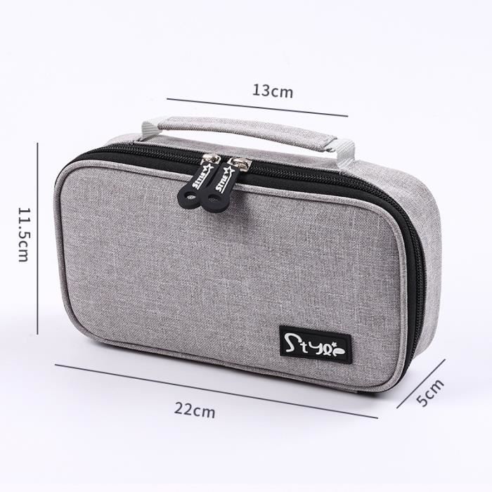 Dakine School Case XL, trousse grande taille avec poche zippée interne - Trousse pour l'université et pour l'école, pour les filles et les garçons, Blackii, Taille unique, SCHOOL CASE XL