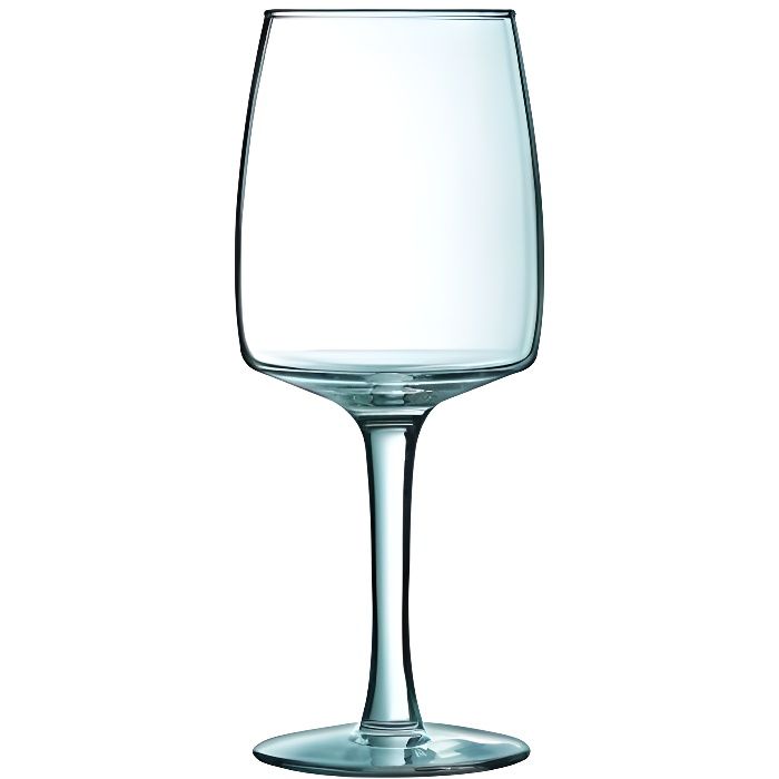 Verre transparent haut 35cL LUMINARC : le verre à Prix Carrefour