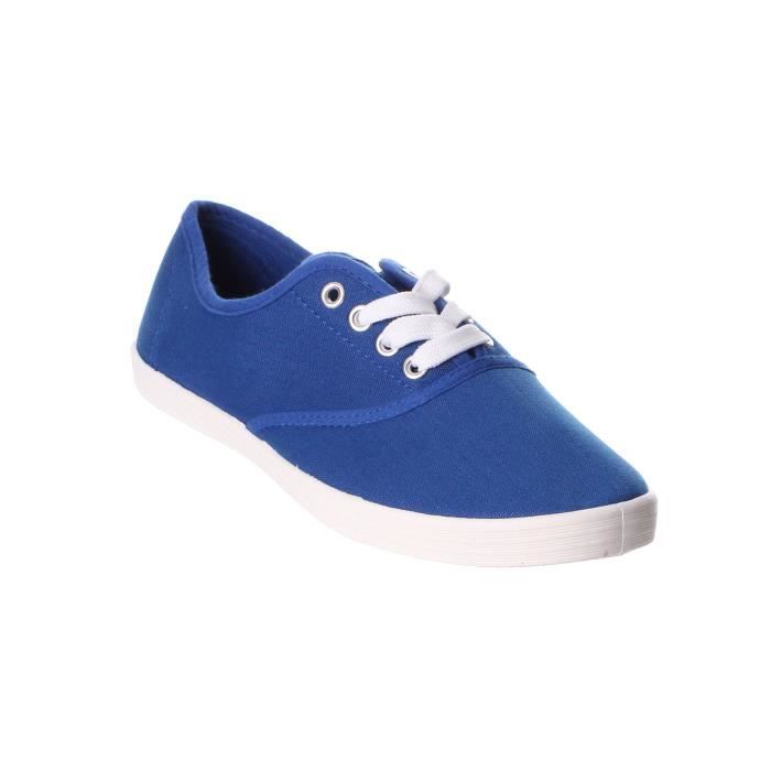 basket femme bleu roi