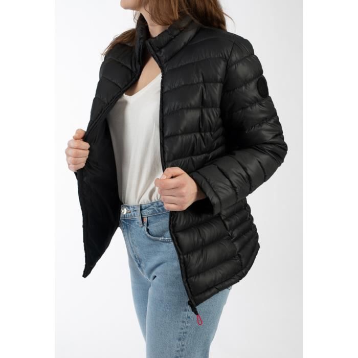 Doudoune fine pour femme CANADIAN PEAK ANNECEAK Noir Fermeture eclair Noir Cdiscount Pret a Porter
