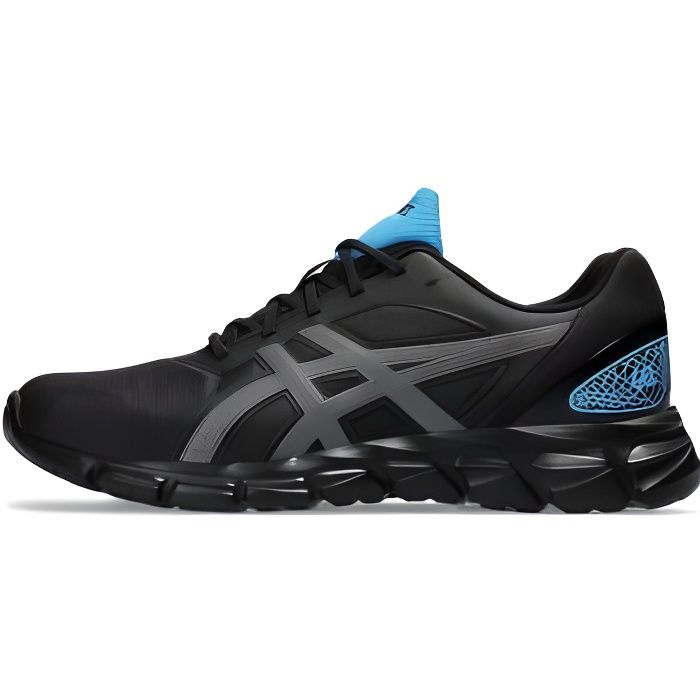 Basket Asics GEL QUANTUM LYTE II Homme Noir Bleu Amortissement GEL Bleu Cdiscount Chaussures
