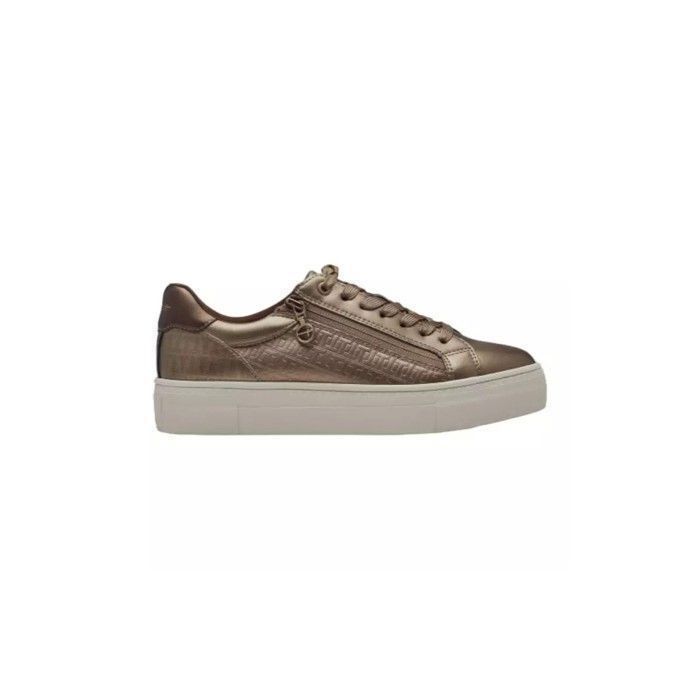 tamaris Baskets Femme Marron - TAMARIS - 1-23313-41/344 - Similicuir - Zip - Plateau
