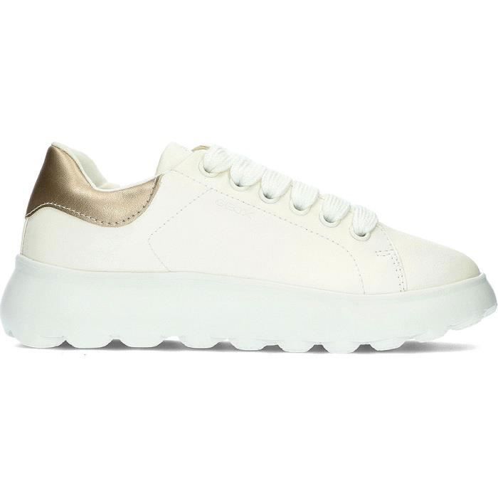 Geox Chaussures de sport - GEOX - Puffypop J55MRA - Tige synthétique effet cuir - Fermeture éclair - Semelle amovible