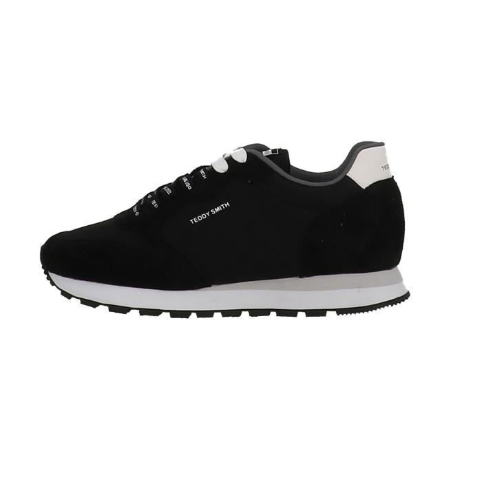 Teddy smith Chaussures basses - TEDDY SMITH - Zapato cro textil - Noir - Semelle crantée - Look streetwear