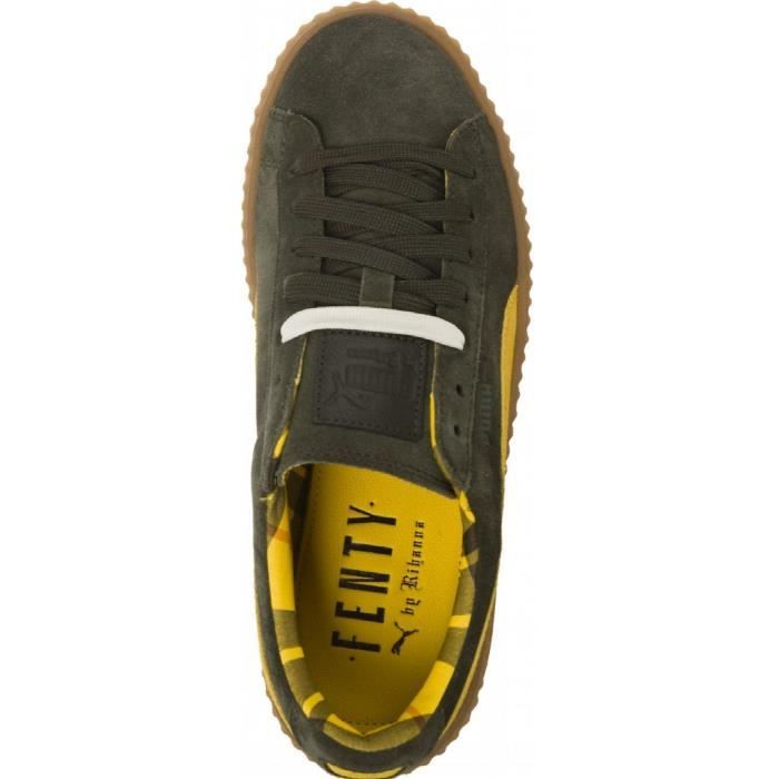 puma creepers blanche