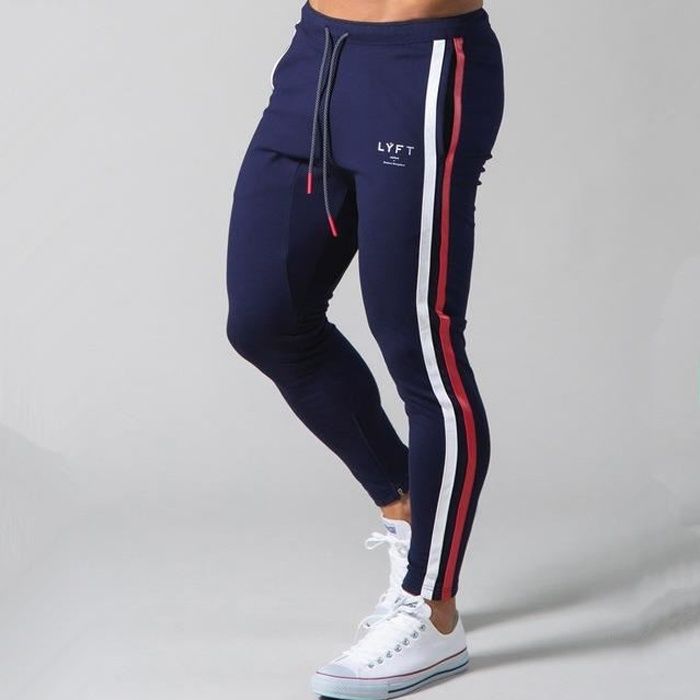 Pantalon de jogging slim hommes - ADIDAS - Men Sweatpants - Coton/Polyester  - Fitness - Navy/Bleu