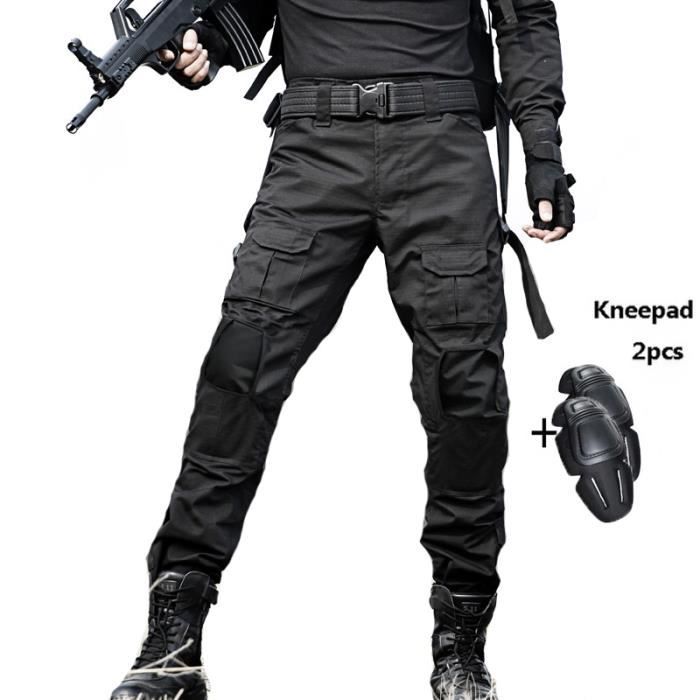 Pantalon militaire avec genouillere top