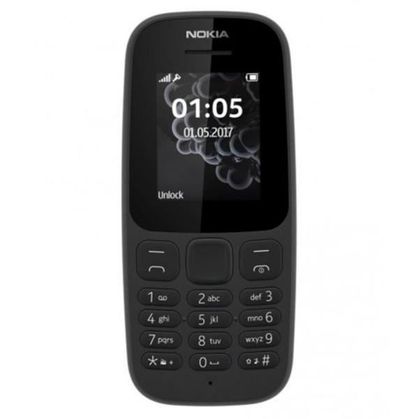 Téléphone mobile NOKIA 105 DualSIM Résistance à la poussière et à leau Radio FM