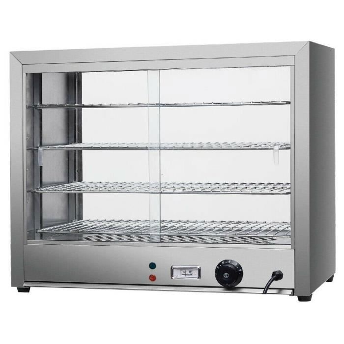 4 étages repas chaud chauffe chauffant vitrine guichet chaude buffet chaude boîte 800W