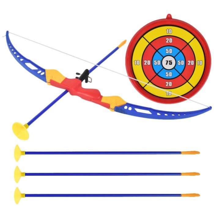 Flèches Ventouse Enfants 20 Flèches Ventouse 42cm GZqiancang - Pour Arc Enfant - Sécurité Maximale - Jeu Intérieur/Extérieur Fleche Arc
