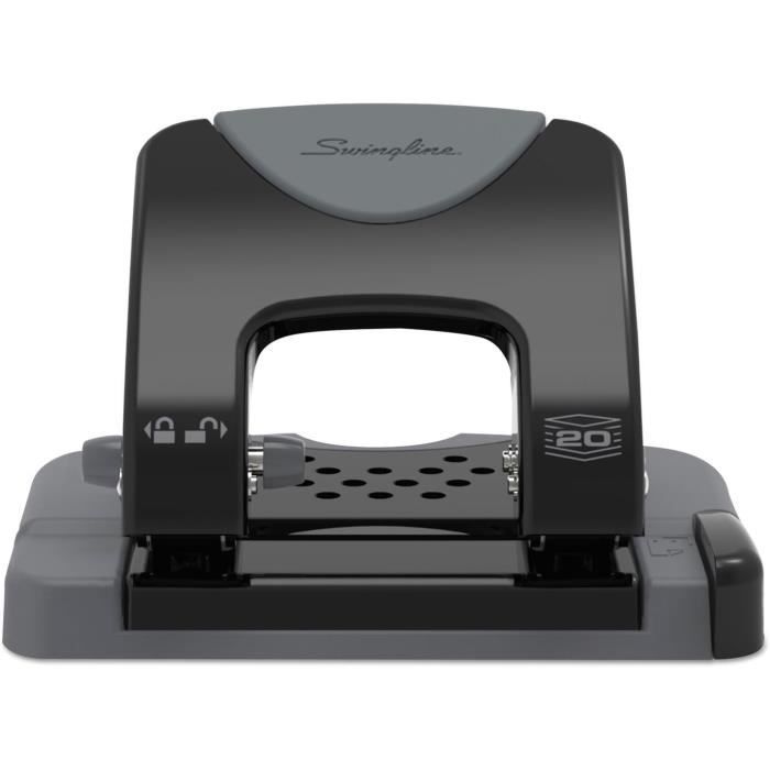 Perforatrice Pro 30 Trous - Capacité 5 Feuilles, Règle Réglable 7 Positions, Métal Durable Pour Bureau Et École
