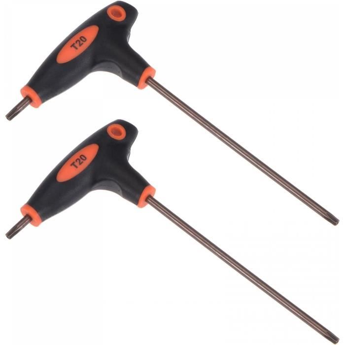Clé Torx En T T20 - KS Tools 158.5203 - 3 Extrémités Pour Accès Difficile