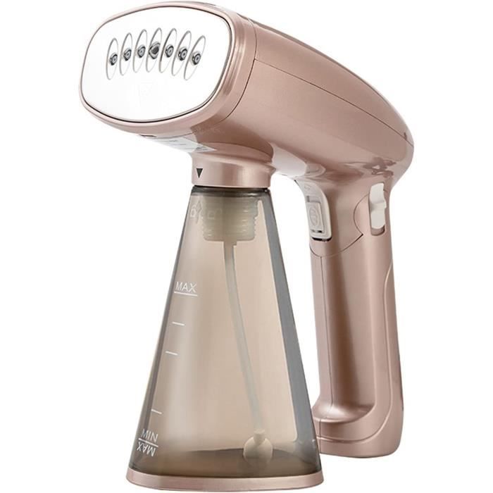 Défroisseur Vapeur Portable Konka 1500W - Chauffe Rapide 20s, Pour Maison Et Voyage - Rose