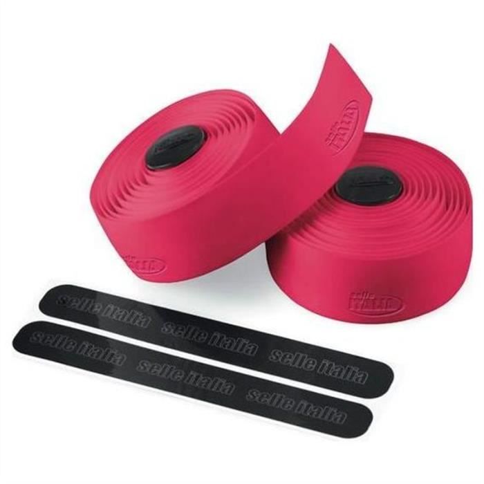 Guidoline de vélo route Selle Italia Smootape Corsa Rouge 2016 - rembourrage EVA - adulte homme