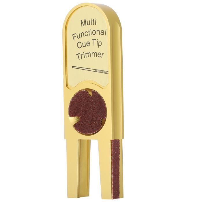 Outil De Pression Professionnel Pour Réparer Et Façonner Les Pointes De Queues De Billard - Compact Et Portable