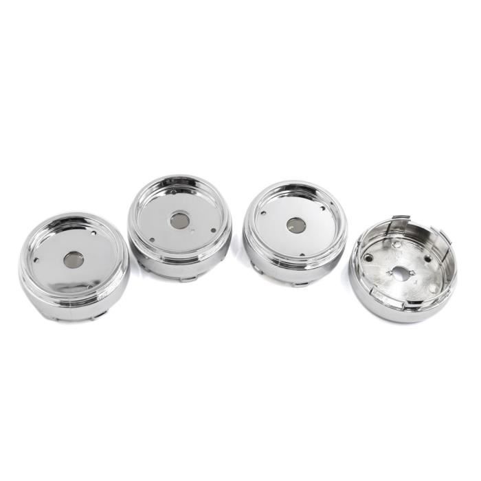 sourcing map 4pcs 68mm Dia 6 Clips pneus Roues Voiture Enjoliveurs protecteurs