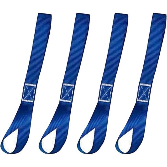 Lot De 50 Sangles Réglables Pour Filet De Football - Nylon/polyester - Couleurs Assorties