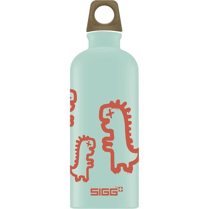 Gourde SIGG Traveller Aluminium 0.6L - Certifiée Neutre En CO2, Idéale Rando Et Voyage