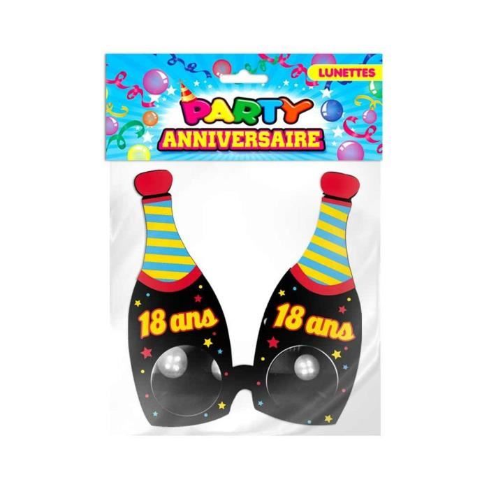 Stc Lunettes Party Anniversaire 18 Ans Achat Vente Masque Decor Visage Cdiscount Stc Lunettes Party Anniversaire 18 Ans Achat Vente Masque Decor Visage Cdiscount