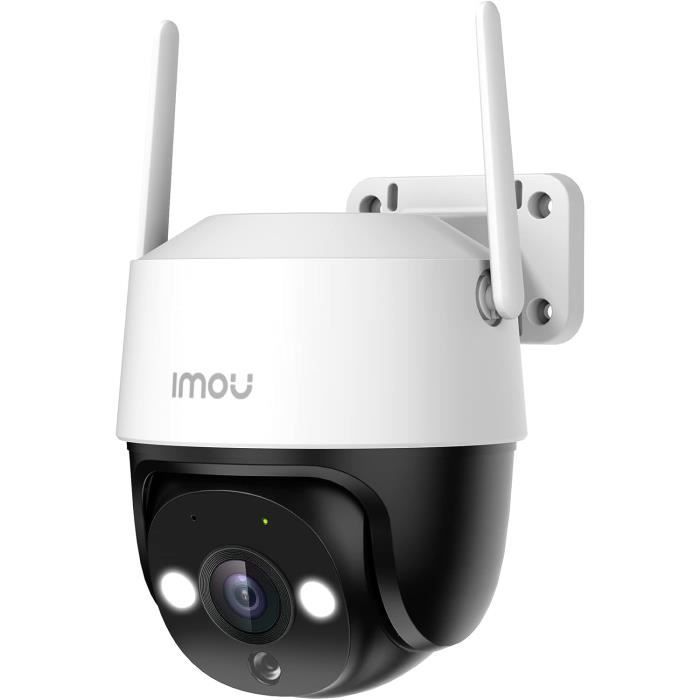 Imou 2K Caméra Surveillance WiFi Exterieure sans Fil Solaire avec Batterie 5000mAh, Camera Solaire Exterieur 360° PTZ, 2.4GHz,Vision Nocturne Couluer,Détection Humaine AI,Audio Bidirectionnel, Sirène