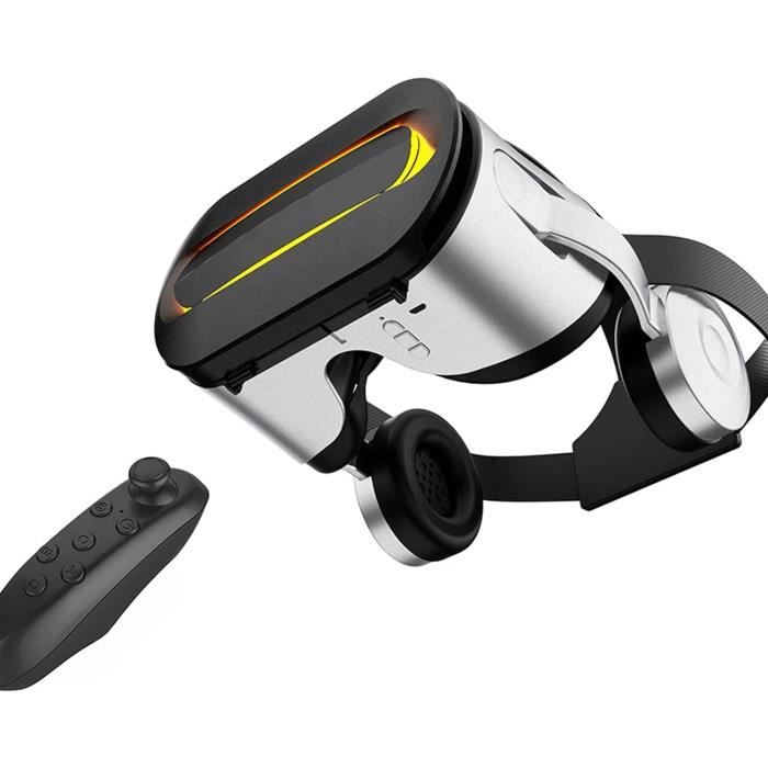 Lunettes De Réalité Virtuelle 3D XWP - HD, Avec Écouteurs Intégrés Et Filtre Lumière Bleue, Réglables - 3