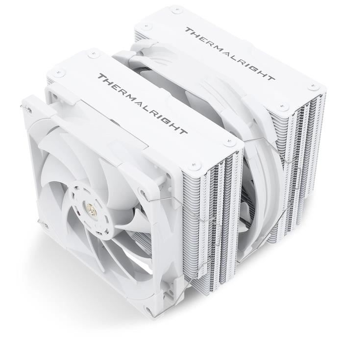 Ventilateur PC Thermalright 14cm Blanc - PWM 1500 Tr/min - ARGB - Silencieux Et Performant