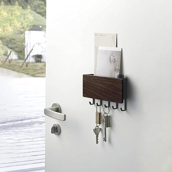 porte-cl-s-en-abs-en-bois-massif-pat-res-mural-avec-5-crochets-tag-re