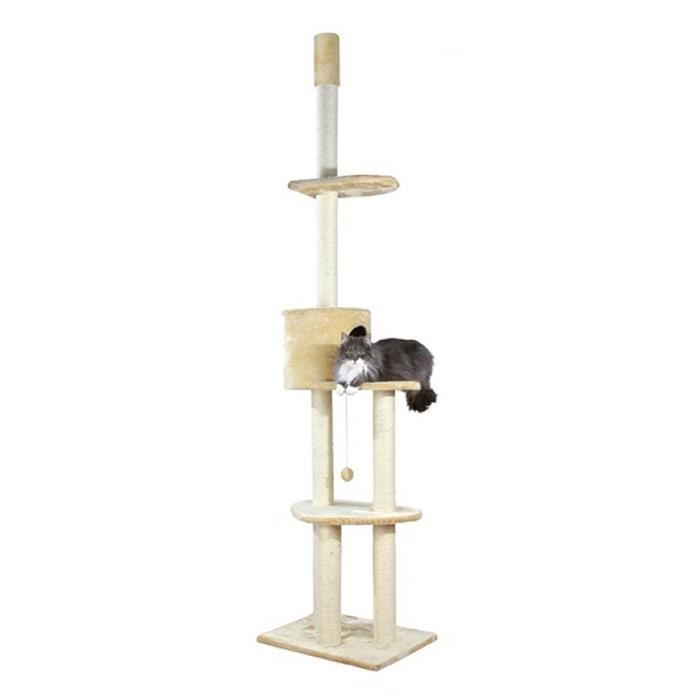 Arbre A Chat Du Sol Au Plafond Pas Cher Trixie Arbre A Chat Santiago Du Sol Au Plafond 243 280 Cm Beige Achat Vente Arbre A Chat Trixie Arbre A Chat Santiago Cdiscount